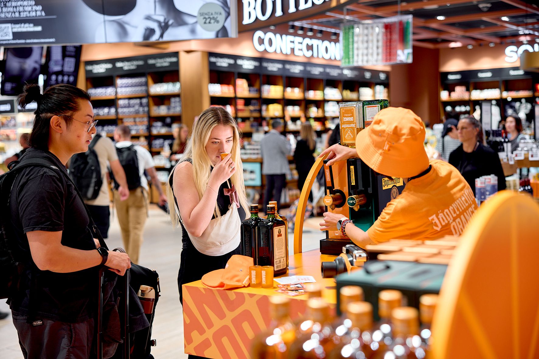 Mast-Jägermeister partners with Lagardère to launch ‘The Orange Era’ at Rome Fiumicino Airport