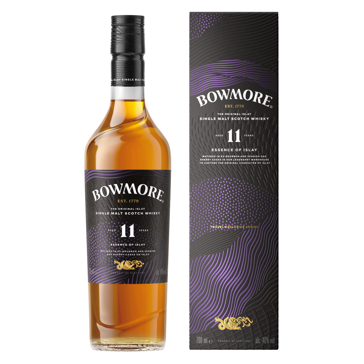 Suntory Global Spirits introduces The Essence of Islay, the Bowmore 11-Year-Old travel exclusive