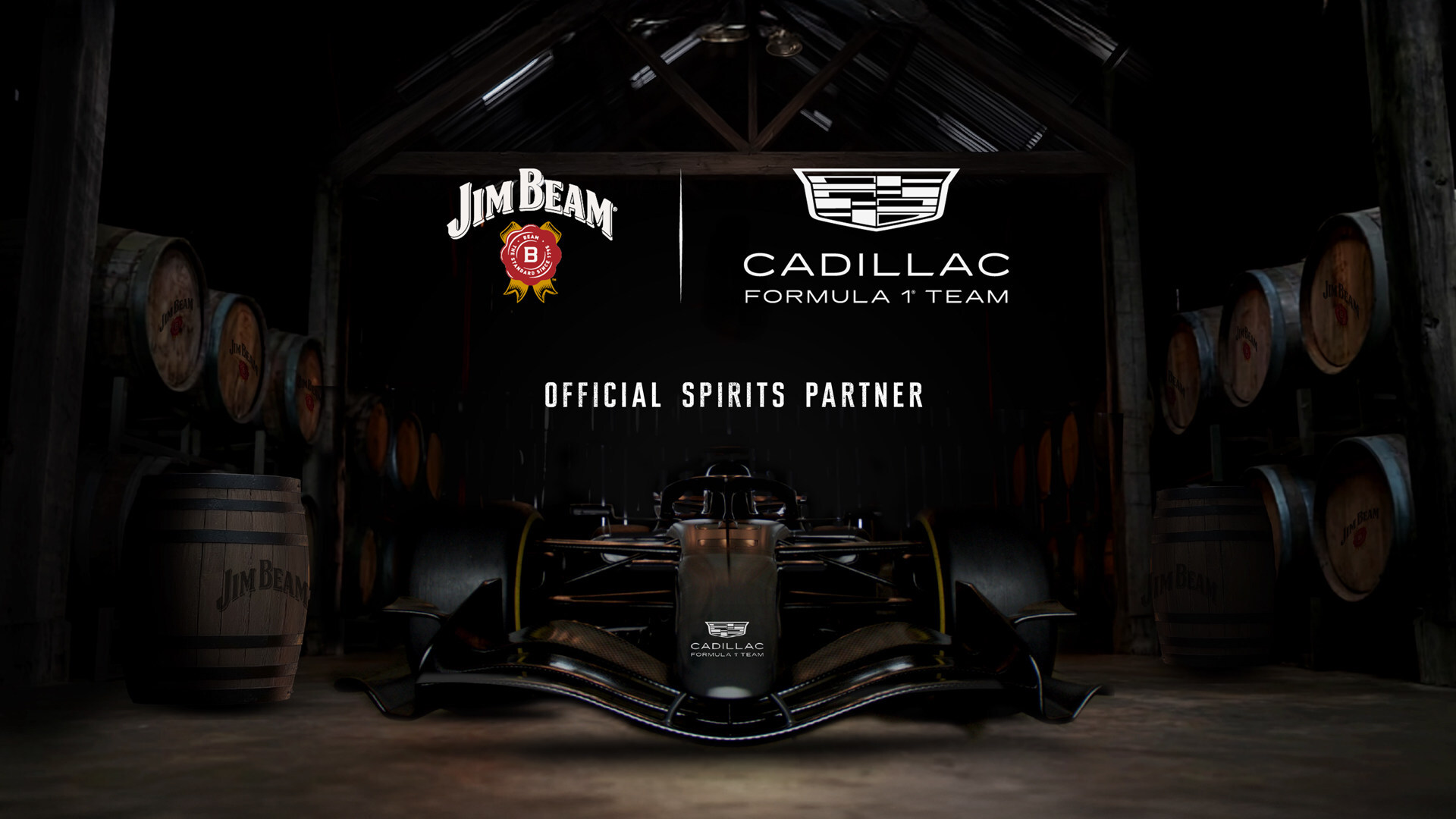 Fueling a vision to reach new audiences: Jim Beam and The Cadillac Formula 1® Team announce global partnership