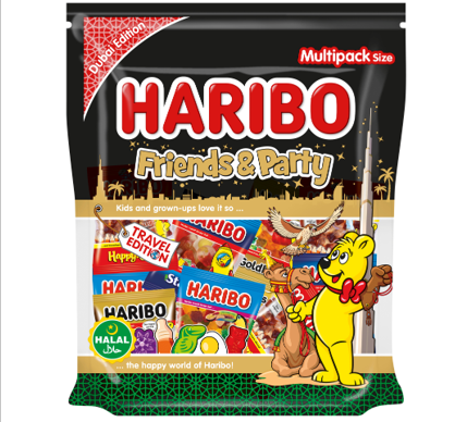 Haribo partners with Dubai Duty Free in exclusive Friends & Party Pouch launch
