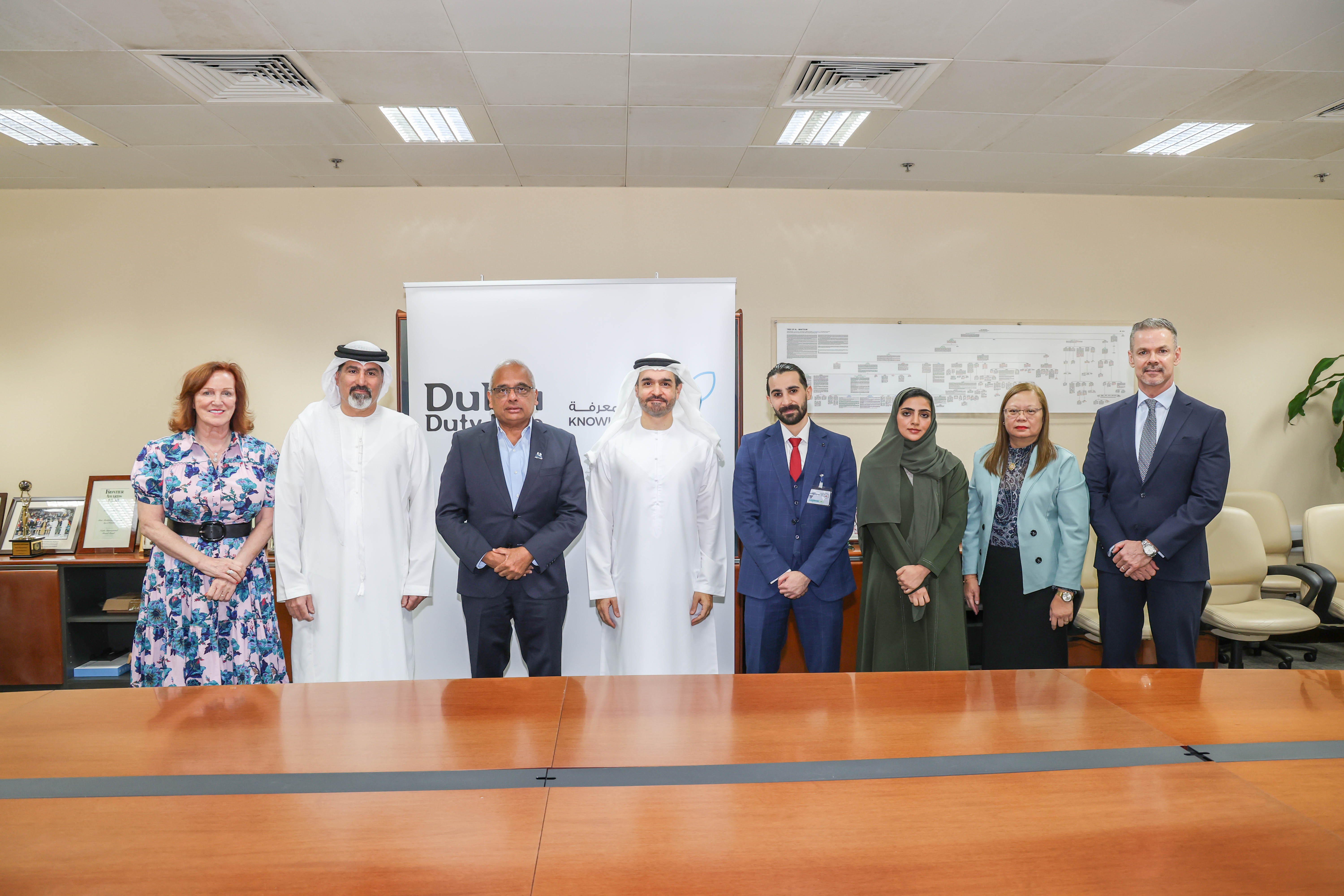 Knowledge Fund Establishment and Dubai Duty Free sign MoU to support the “Dubai Schools” project with multi-year contribution