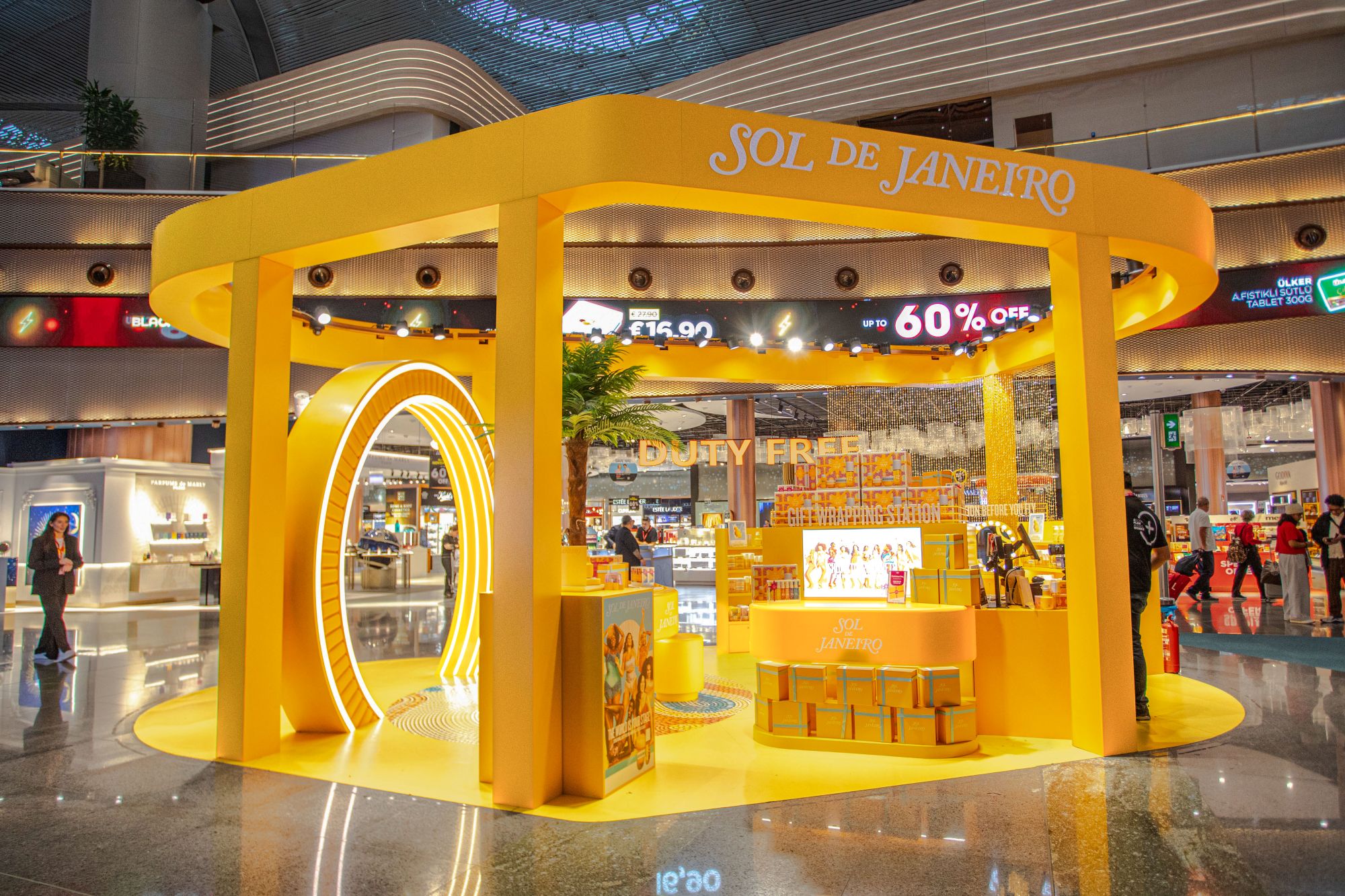 Sol de Janeiro shines with ‘The World Is Your Stage’ activation at Istanbul Airport