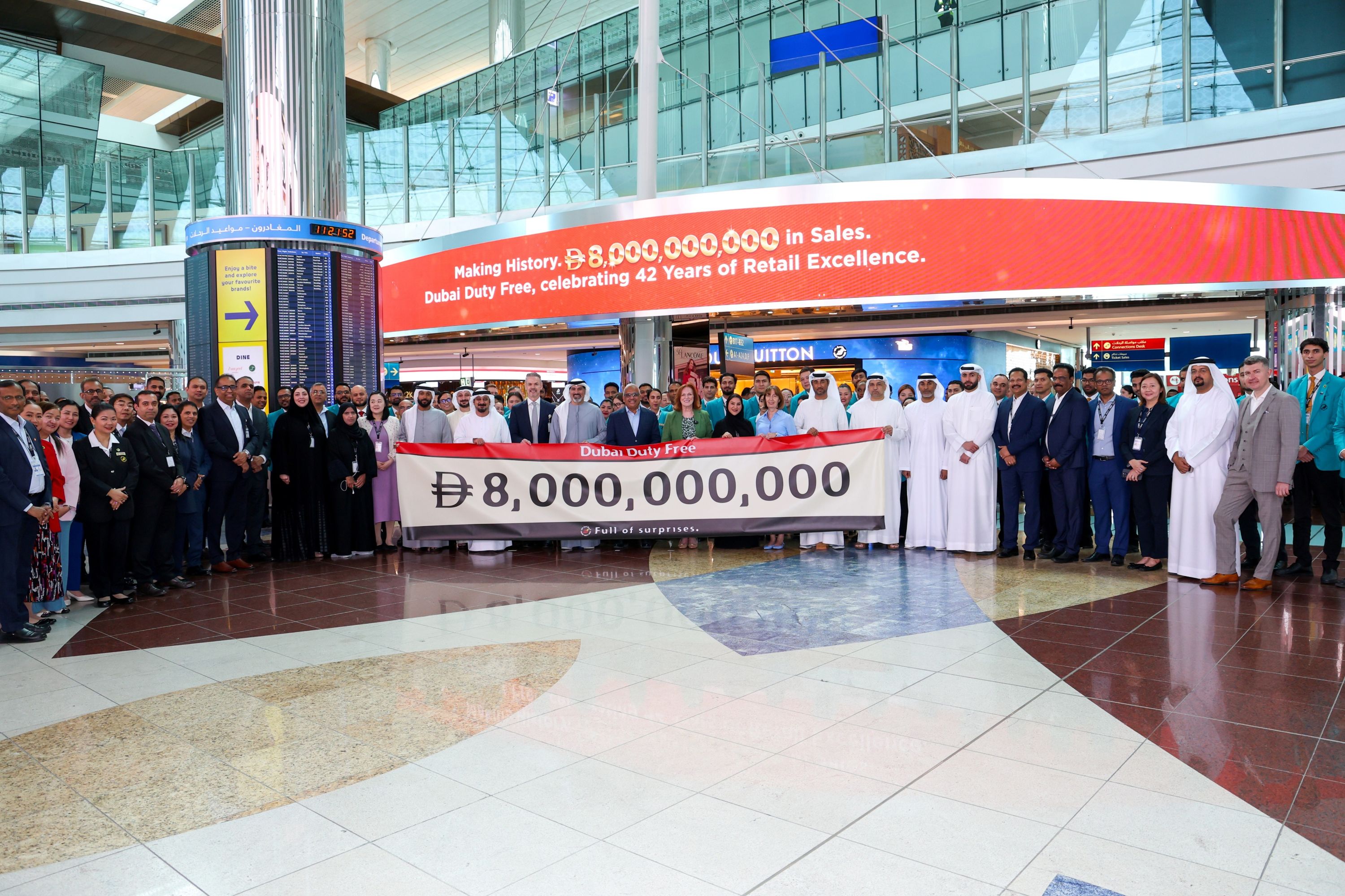 A retail milestone: Dubai Duty Free Mark posts AED8 billion in sales