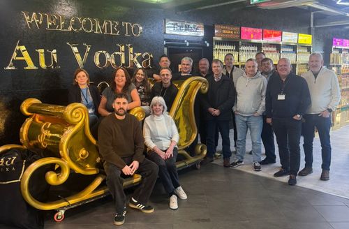 Travel Retail Consortium experiences Au Vodka’s gold-standard innovation at exclusive Swansea event