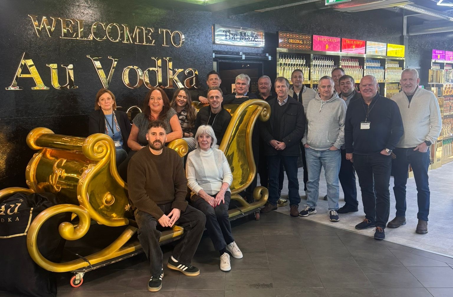 Travel Retail Consortium experiences Au Vodka’s gold-standard innovation at exclusive Swansea event