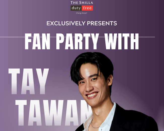 Updated: The Shilla Duty Free Singapore hosts exclusive fan party with leading Thai actor at Jewel Changi