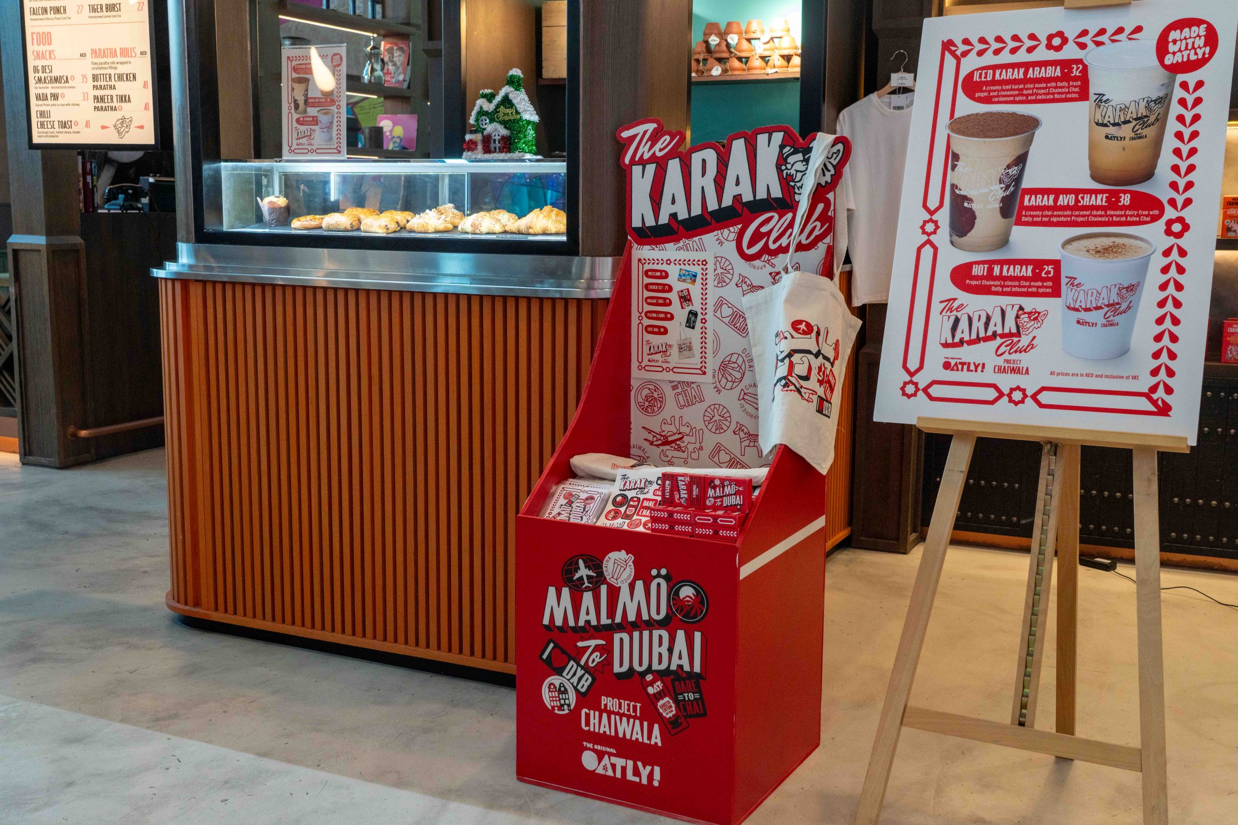 Project Chaiwala, Lagardère Travel Retail and Oatly launch exclusive plant-based Chai Experience at Dubai International 