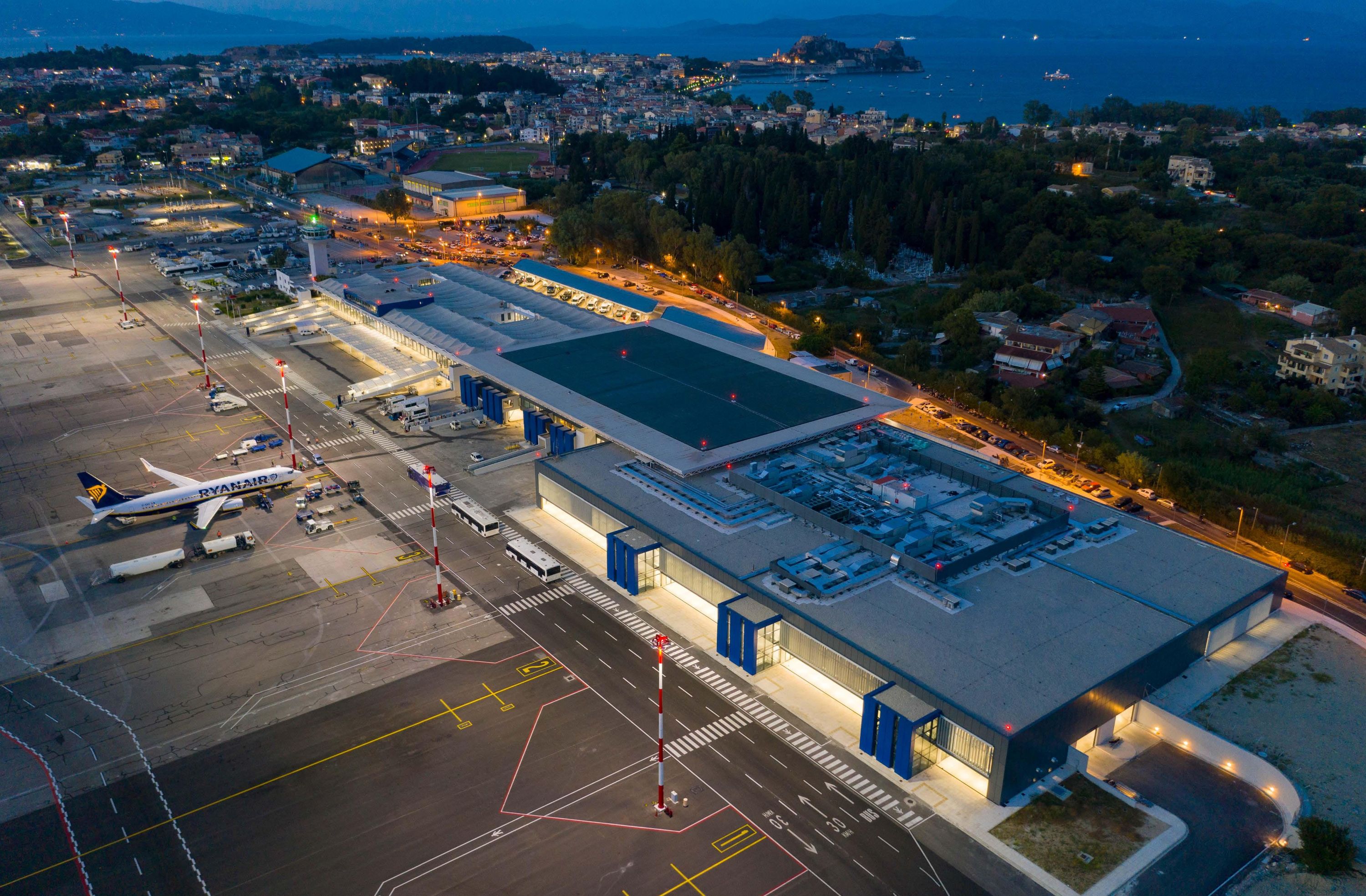 Fraport Greece appoints The Design Solution for Corfu International Airport development planning project