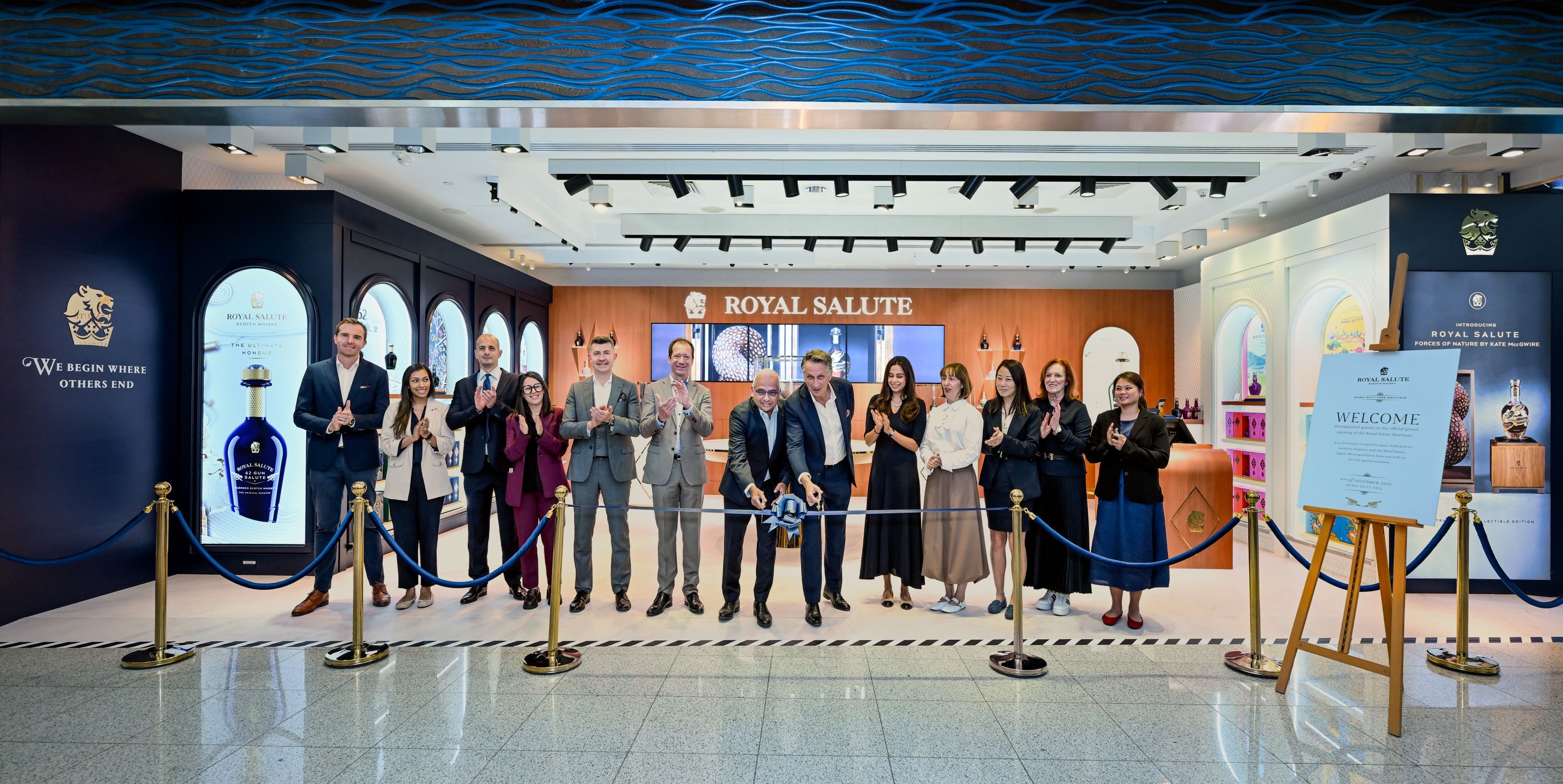 Pioneering Royal Salute whisky boutique returns to Dubai Duty Free at DXB Terminal 3