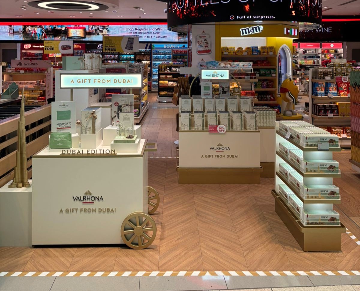 Valrhona and Villars launch "A Gift from Dubai" activation at Dubai Duty Free