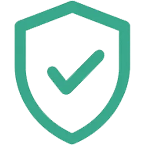 Shield and Check Icon