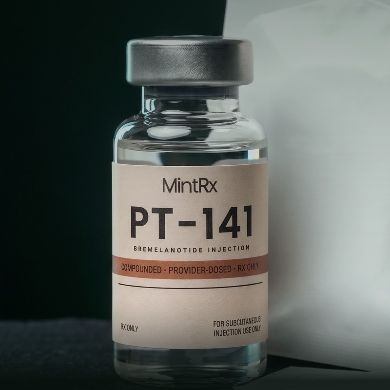 MintRx PT-141 bremelanotide injection vial and kit