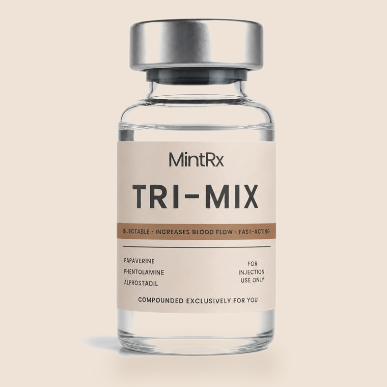 MintRx Tri-Mix injection vial