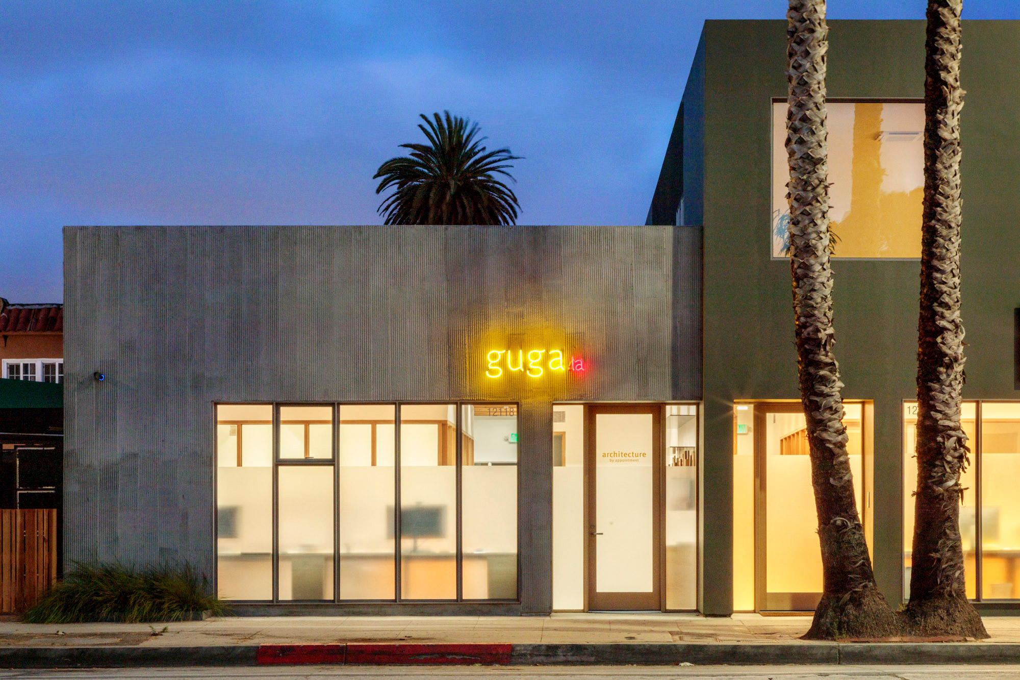 exterior of guga architecture office on washington blvd