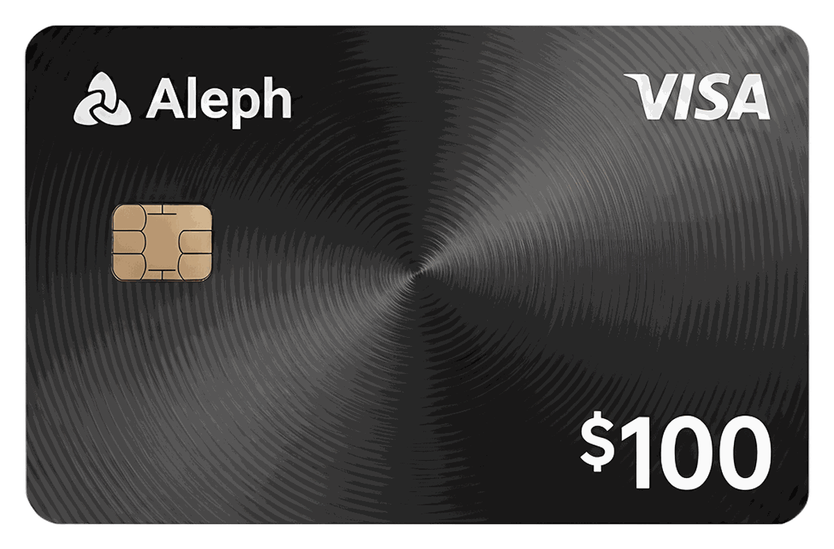 Aleph gift card