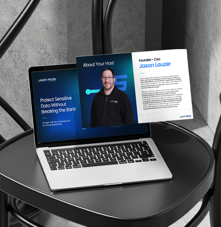 Cybersecurity pitch deck featuring founder profile and investor-ready presentation design