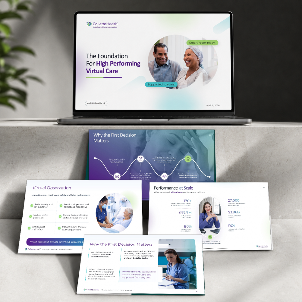 Healthcare pitch deck showcasing Medicare market insights and investor presentation design
