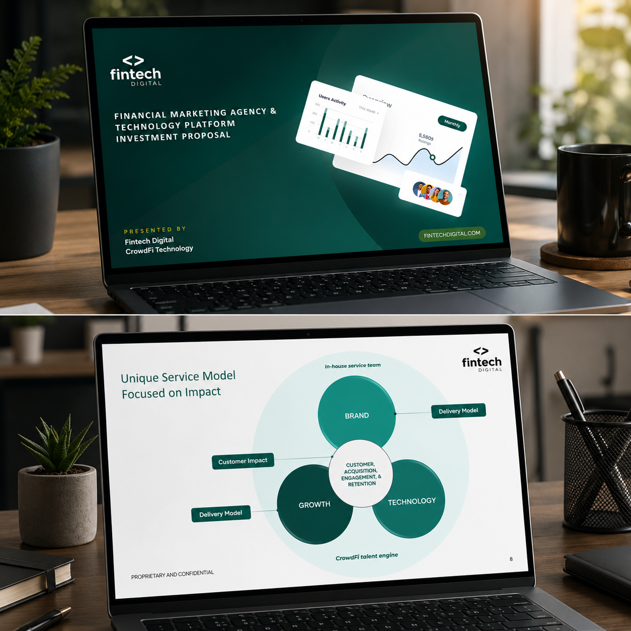 Healthcare pitch deck showcasing Medicare market insights and investor presentation design 