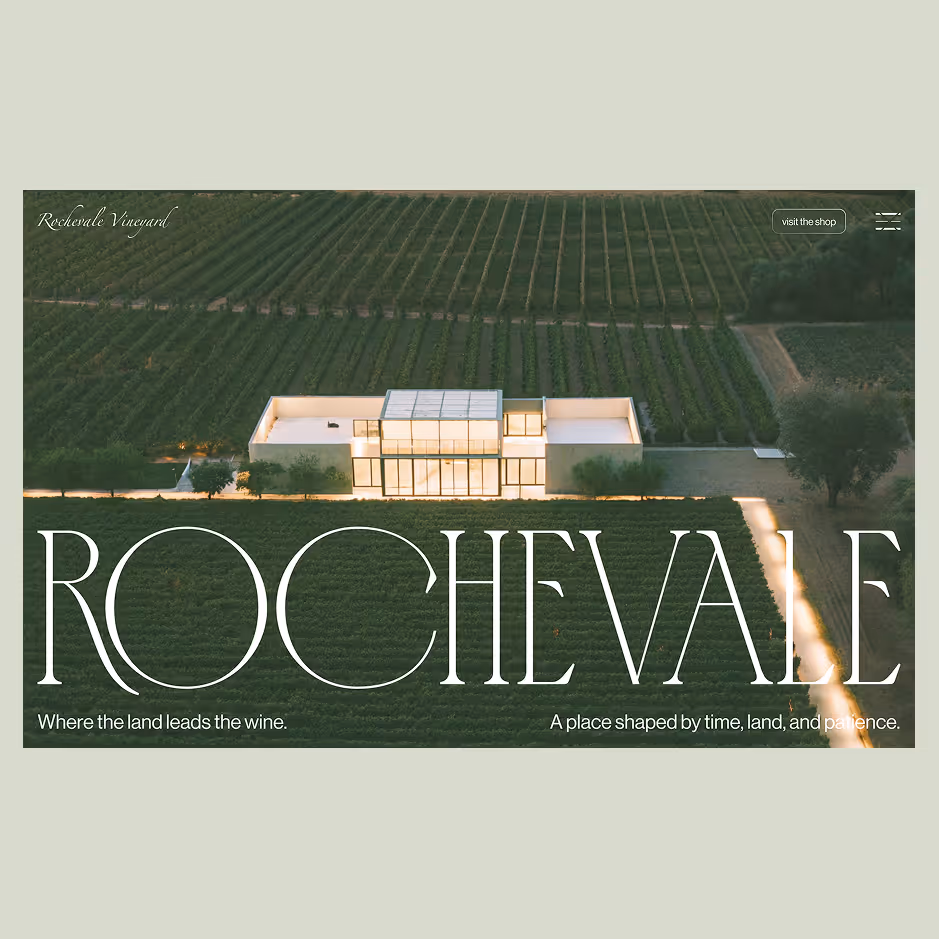 portfolio project landing page