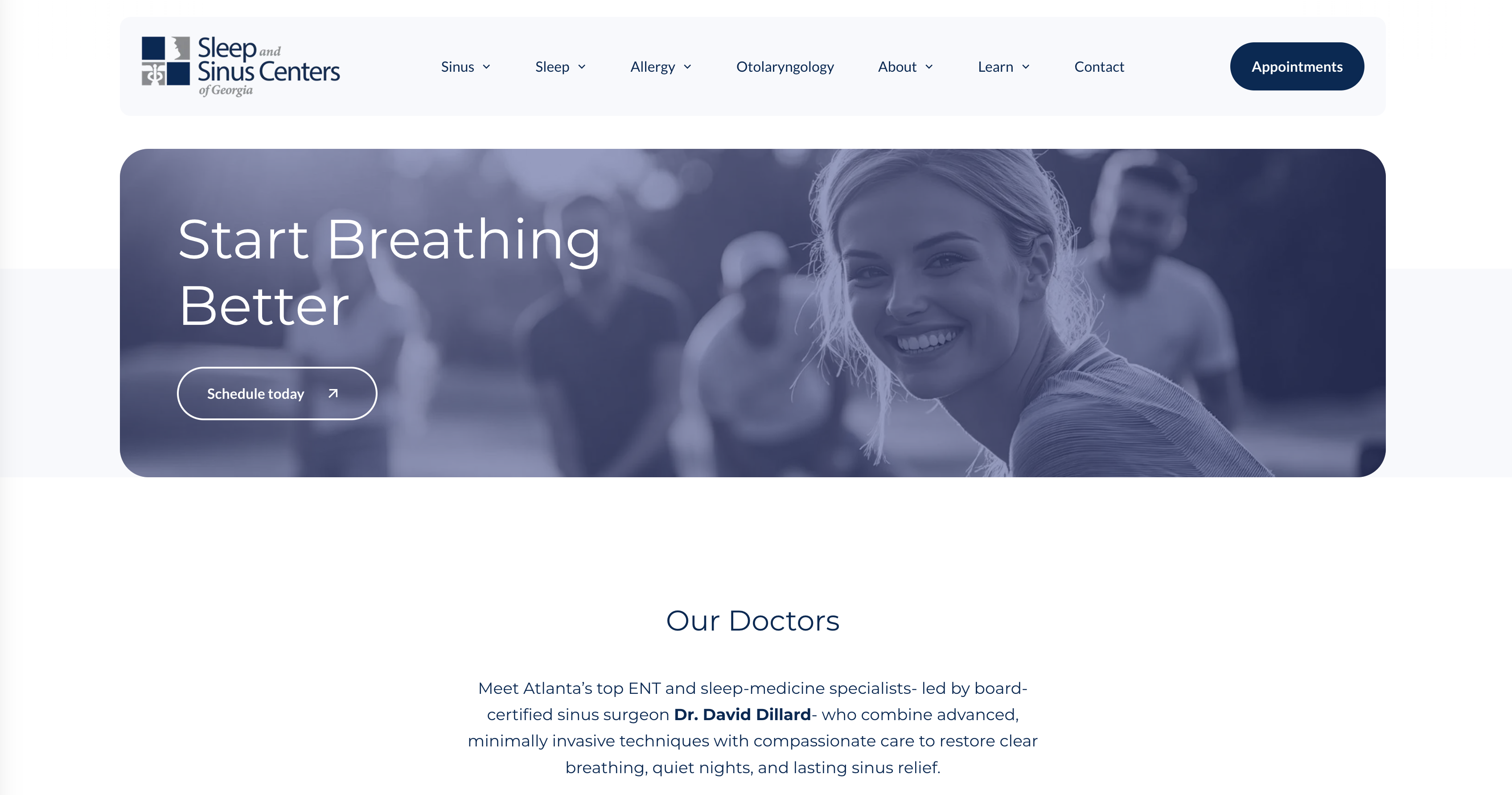 Webflow CMS websites for medical clinics: unique design, interactive features, and full content control for clinic teams