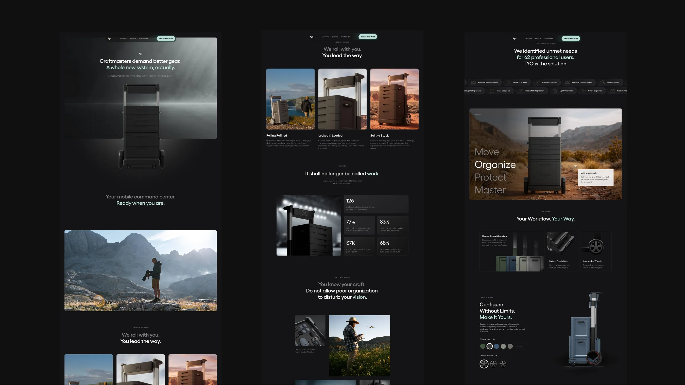 Website development on Webflow platform with e-commerce functionality for manufacturing company