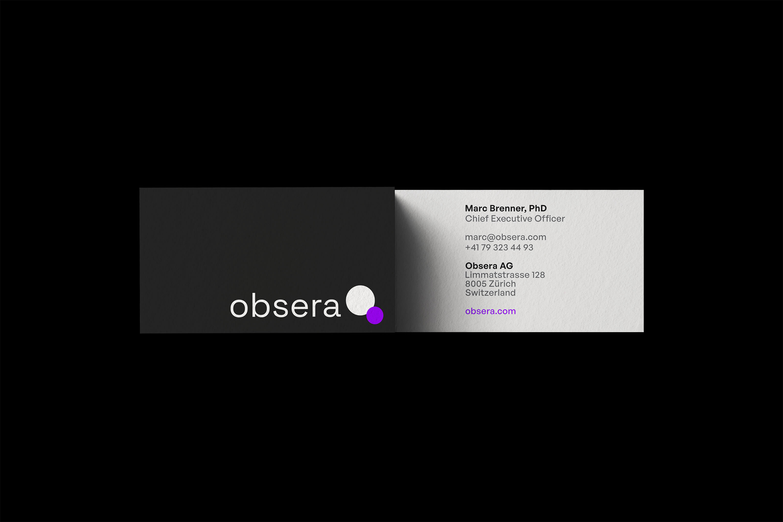 Obsera Business Card