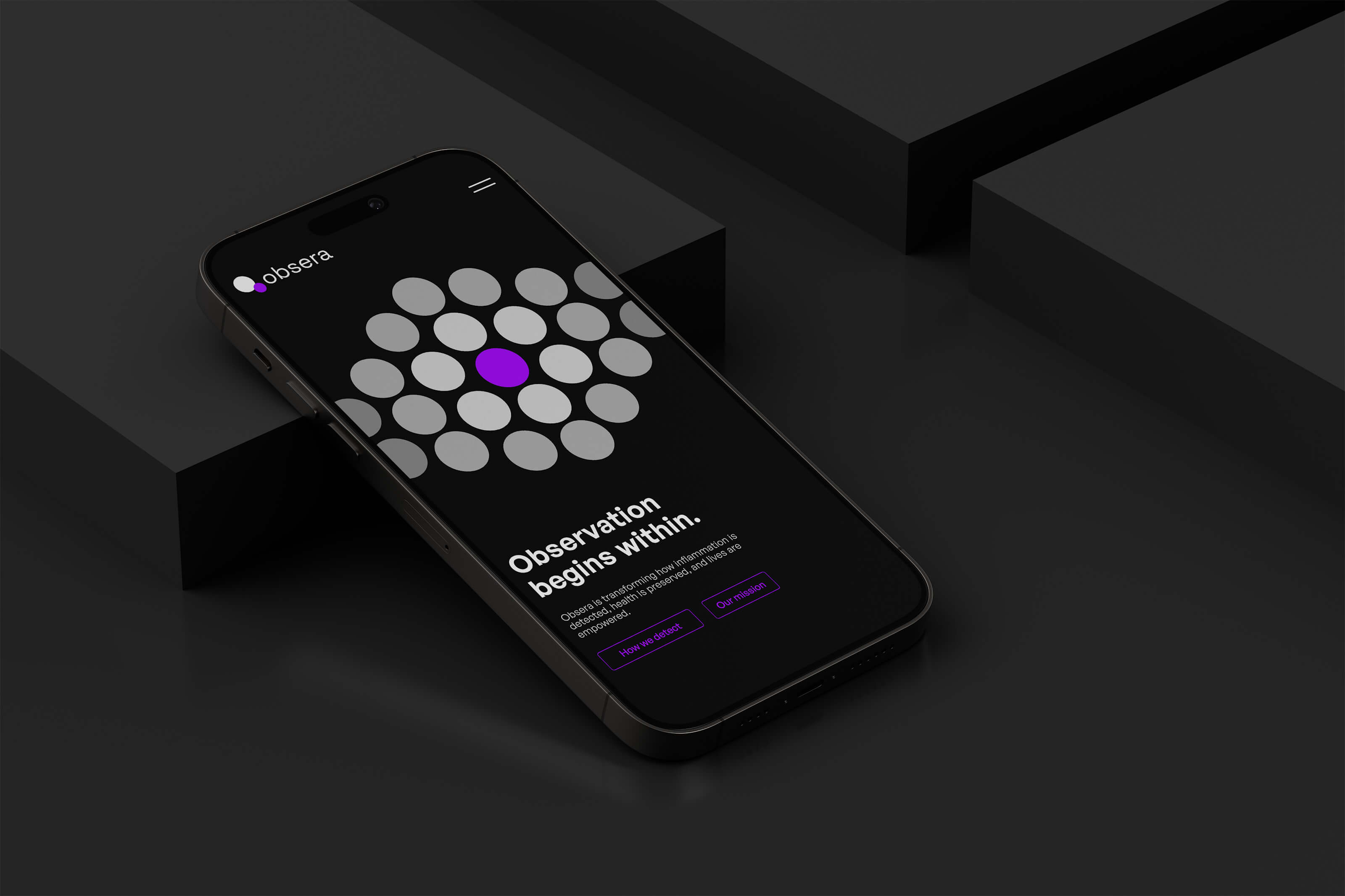 Obsera iPhone Screen