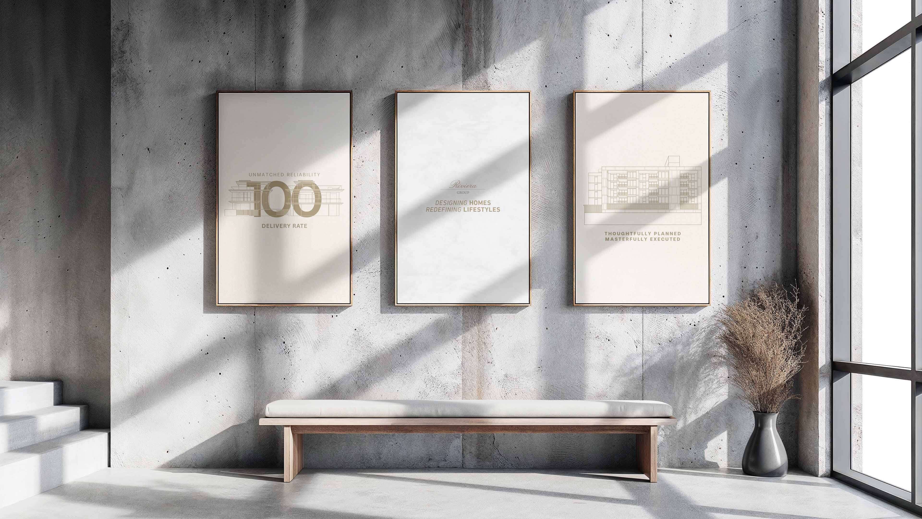 Riviera Posters Mockup