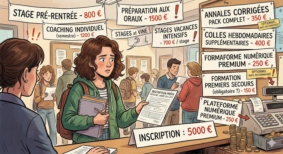 Prépa médecine paris prix