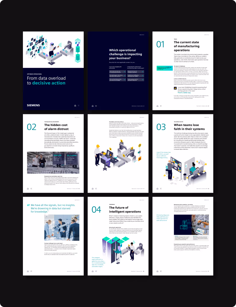 Siemens Automation visual assets