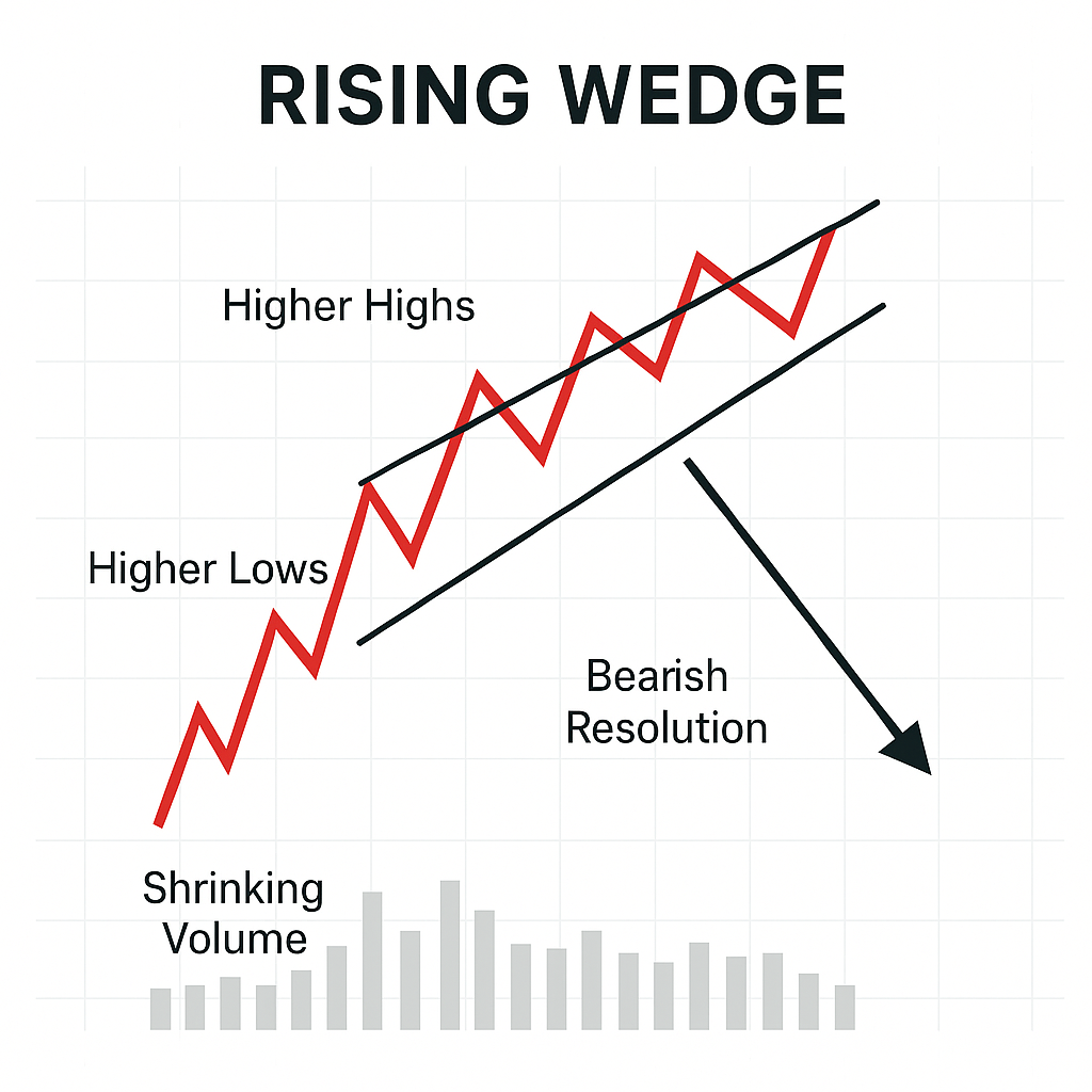 Key Characteristics of a Rising Wedge