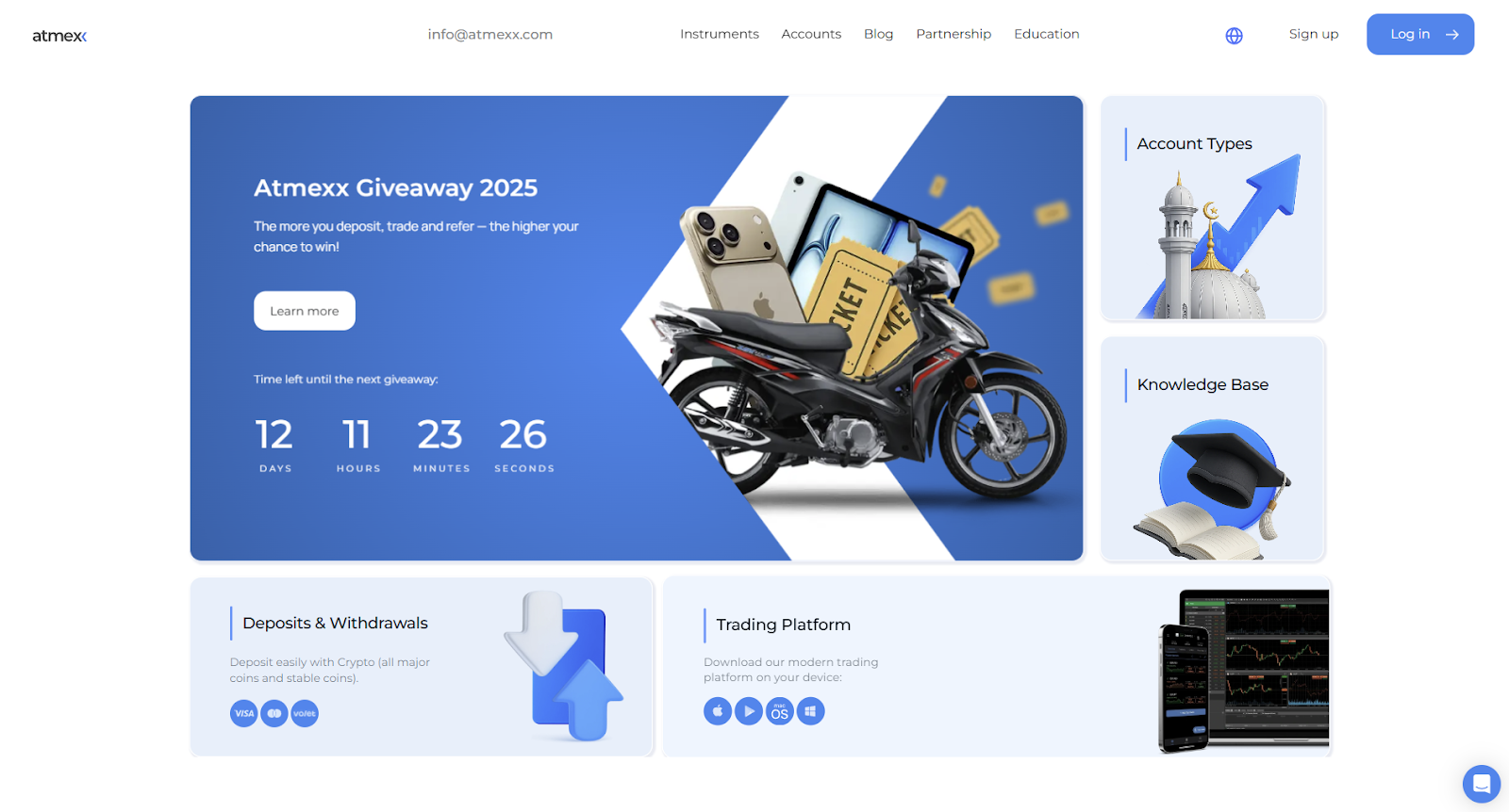 Atmexx website