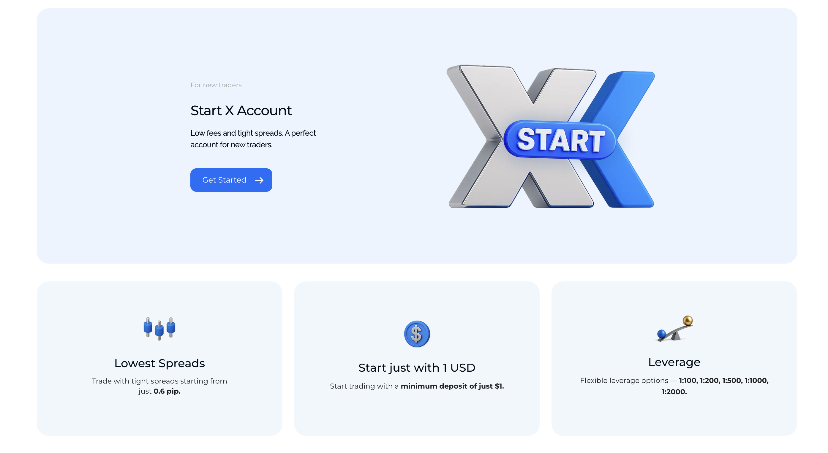Mini and Micro Accounts