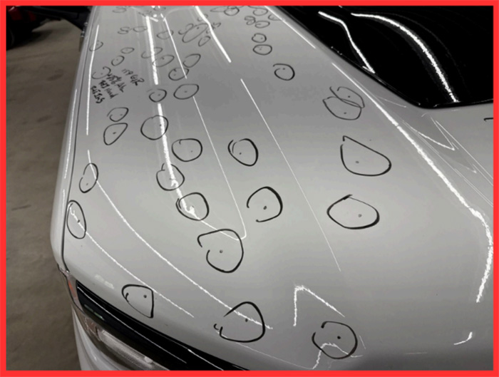 Northside Collision hail damage repair