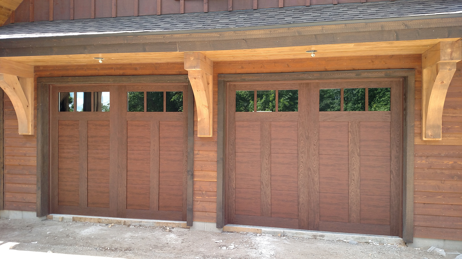 Viking Garage Door Co panel garage doors with windows