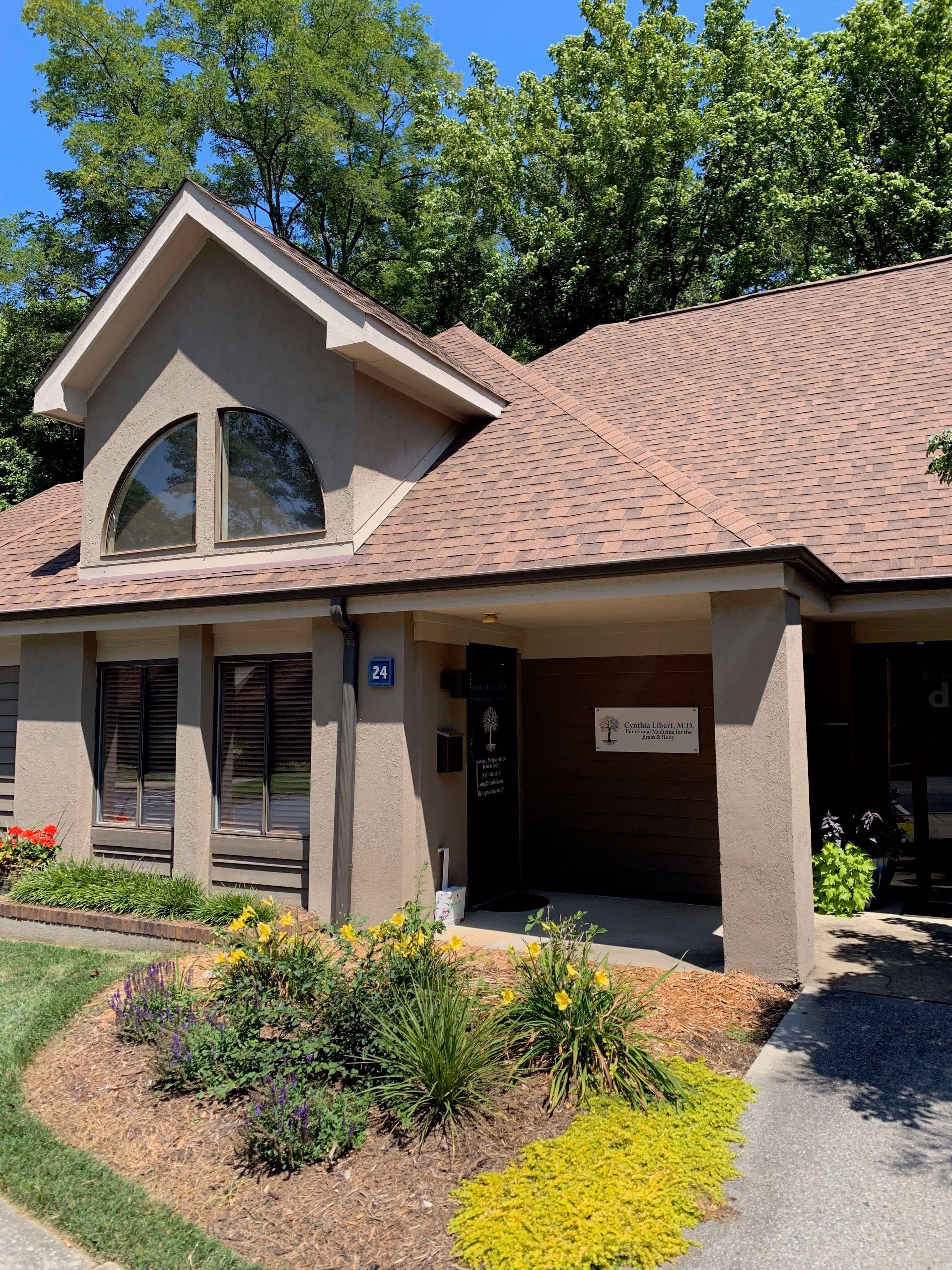 a picture of the exterior of the Caring for the Body Office