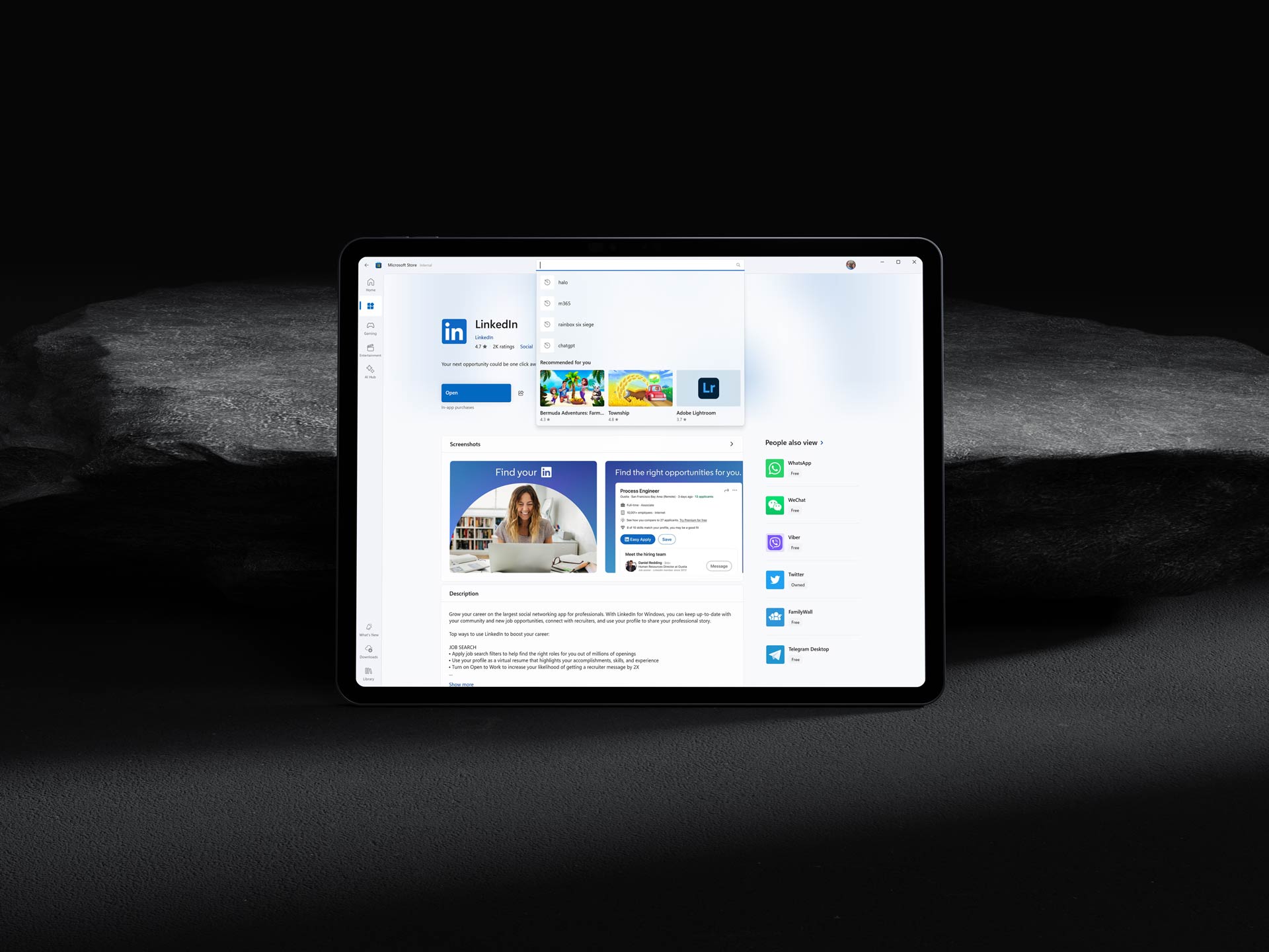Microsoft Store on Windows