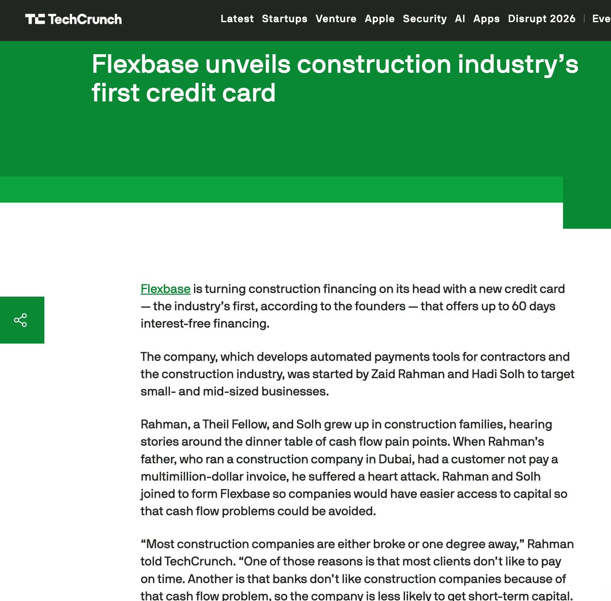 Source: TechCrunch, November 11, 2021.