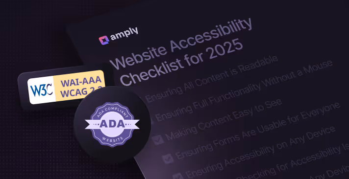 Website Accessibility Checklist for 2025 (Make Your Webflow Site ADA & WCAG Compliant)