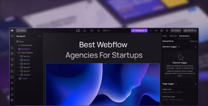 Best Webflow Agencies for Startups (2026 Guide)