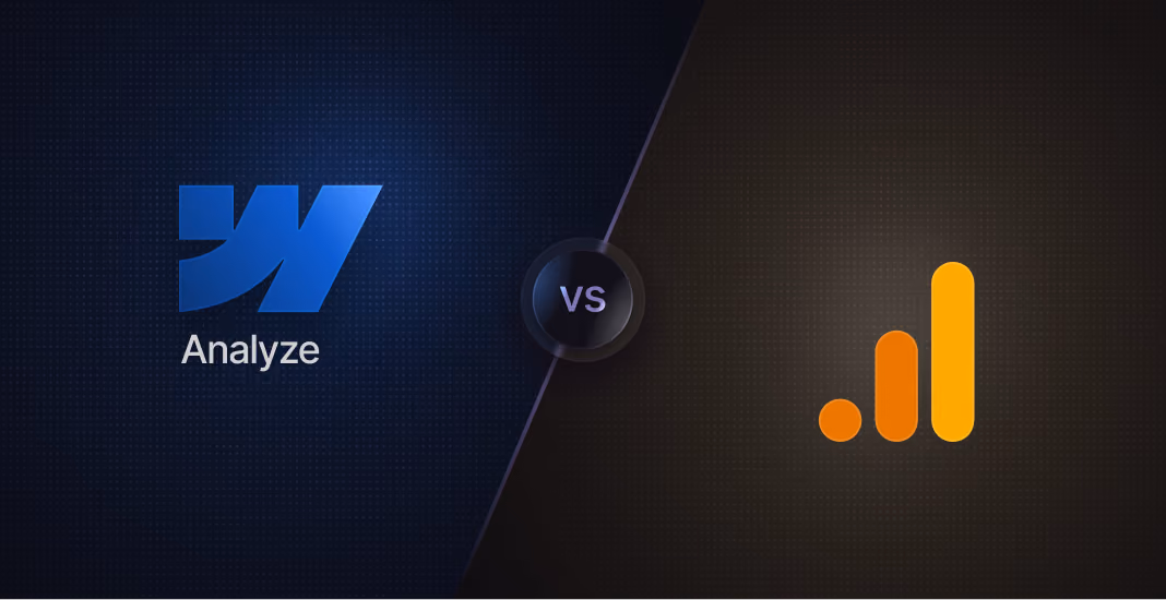 Webflow Analyze vs Google Analytics 4 (GA4): Which one should you choose?