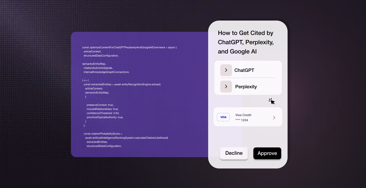 How to Get Cited by ChatGPT, Perplexity, and Google AI Overviews: A Practical Checklist