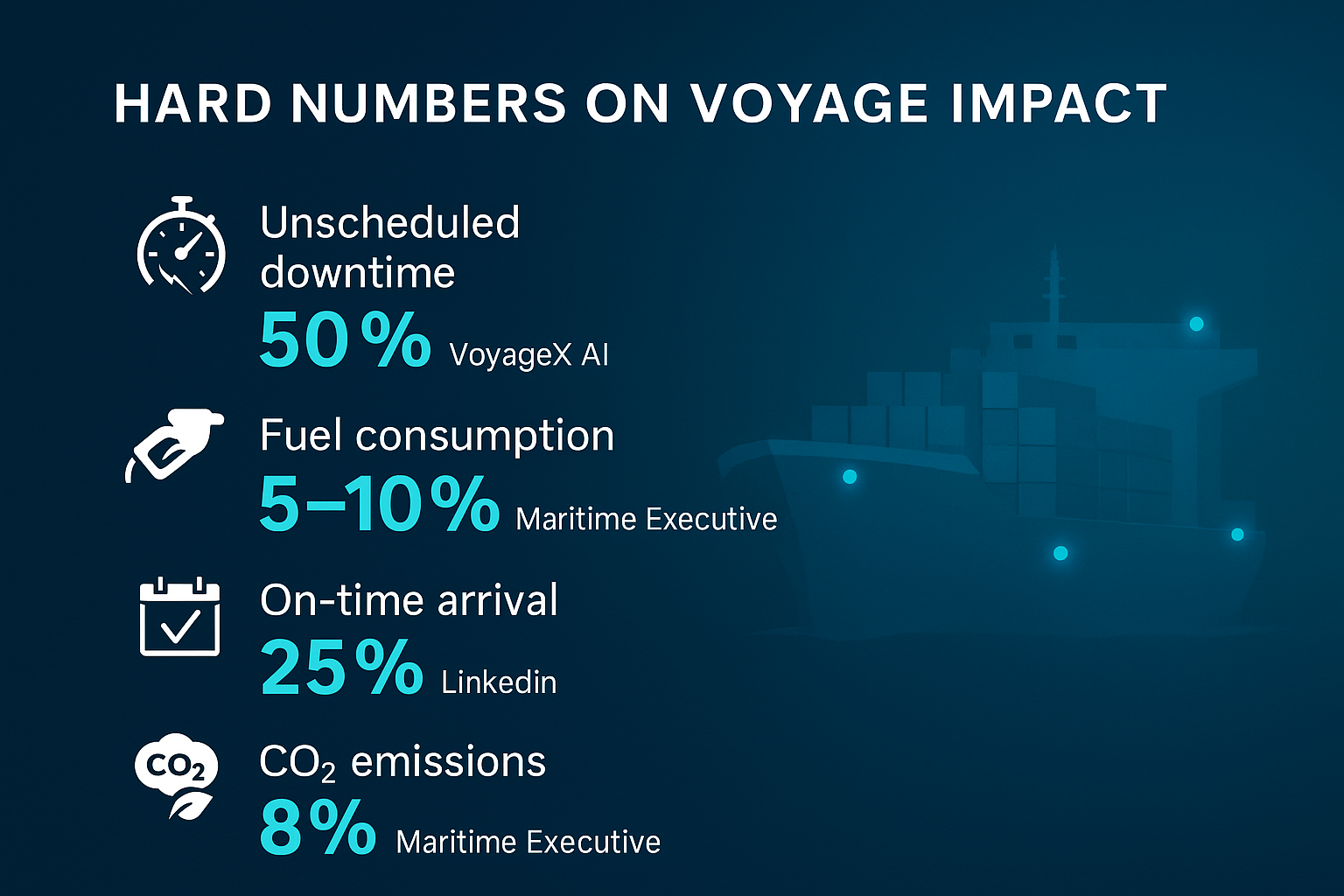 Quantified Benefits of Maritime Predictive Analytics