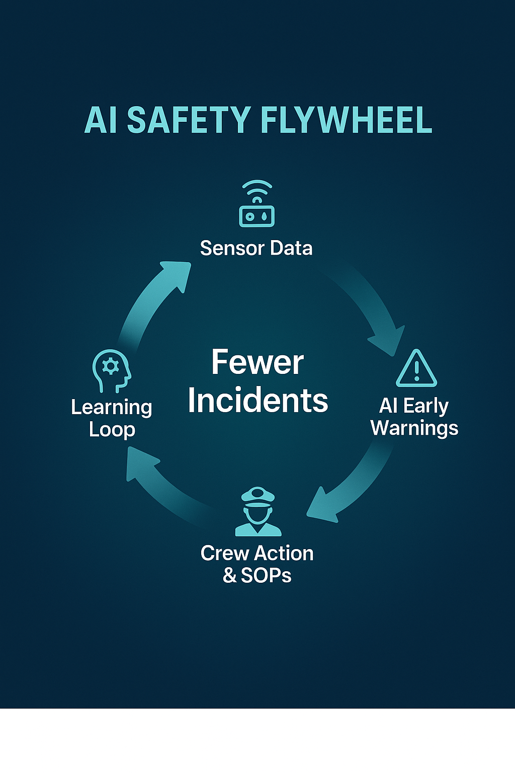 SmartSeas AI SupportBot interface for maritime operations