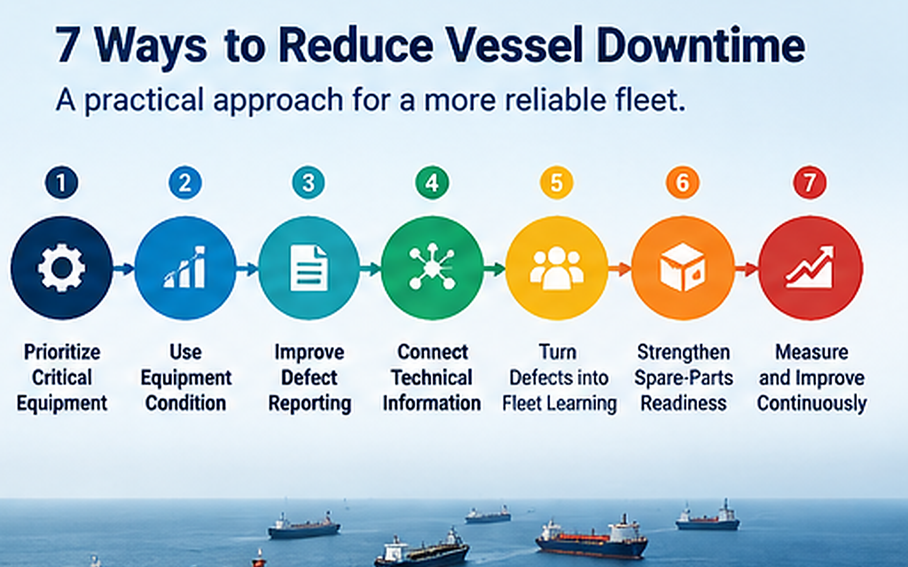 ways to reduce vessel downtime