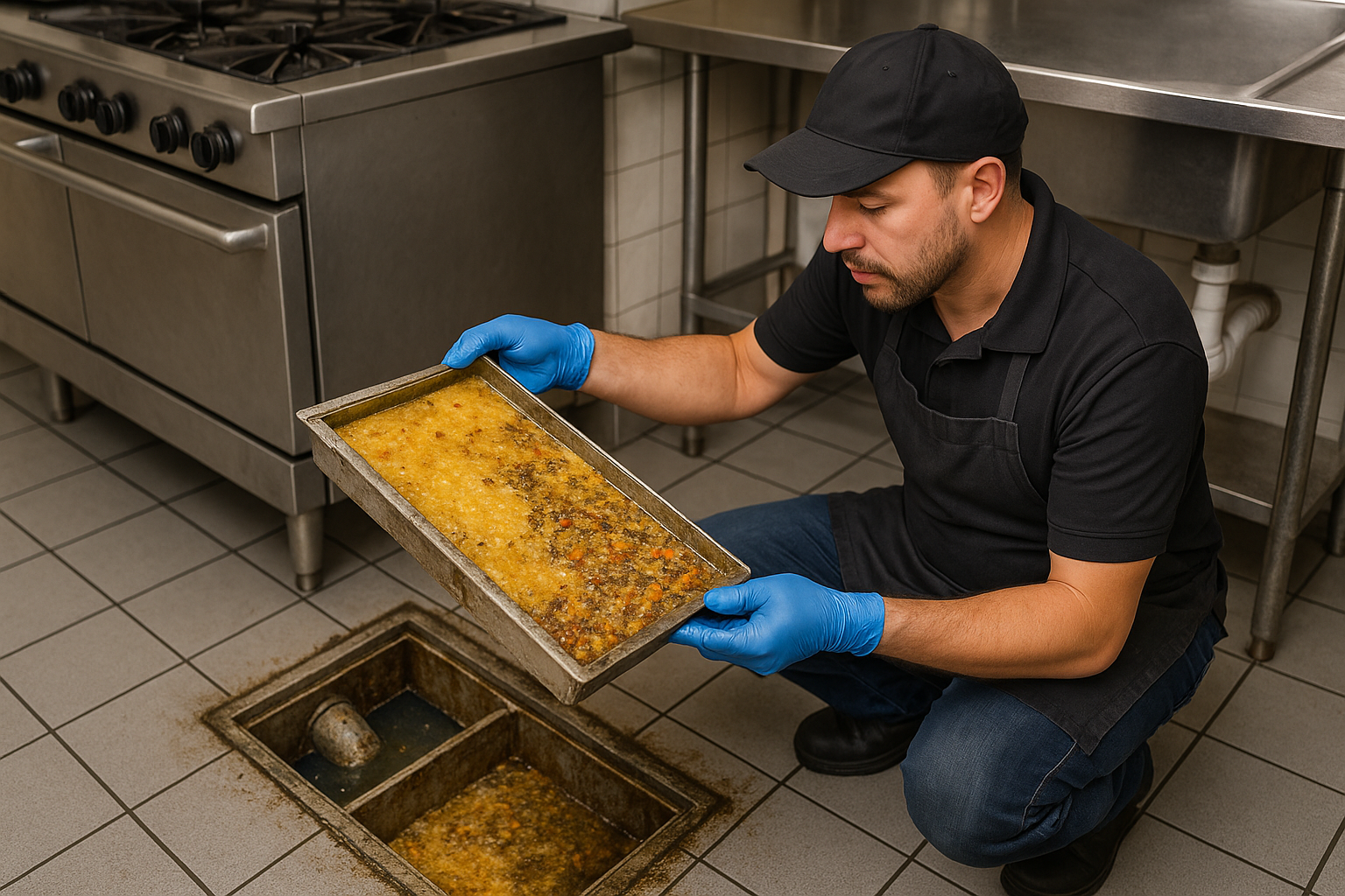 A plane flying over a city with skyscrapers in the background.