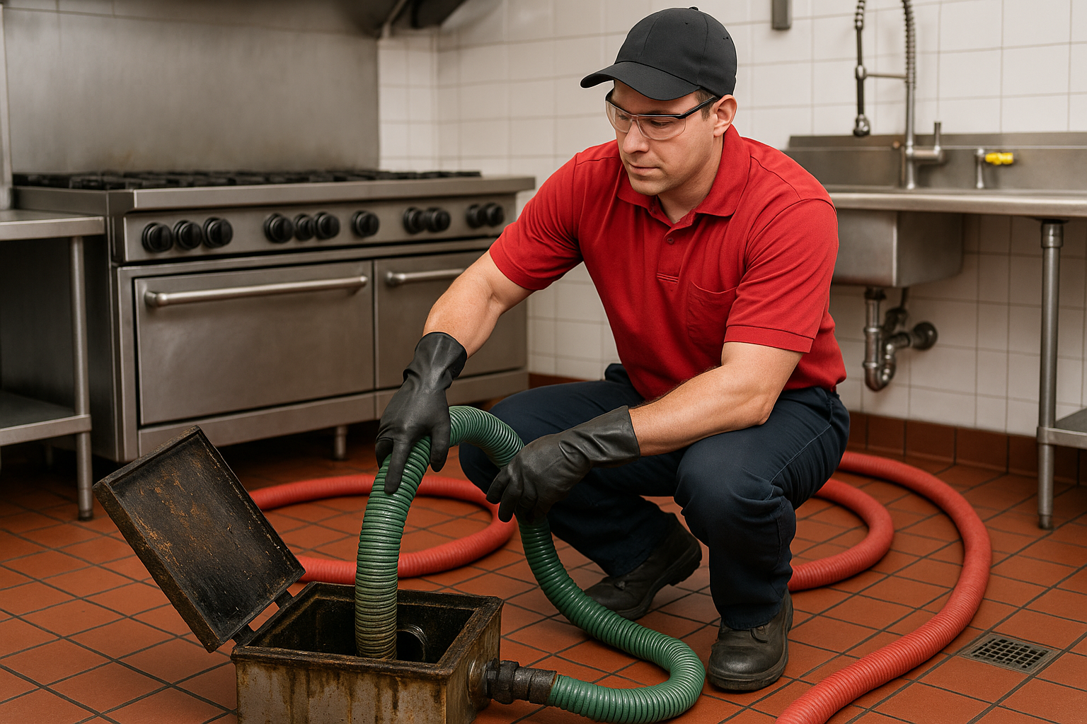 A plane flying over a city with skyscrapers in the background.