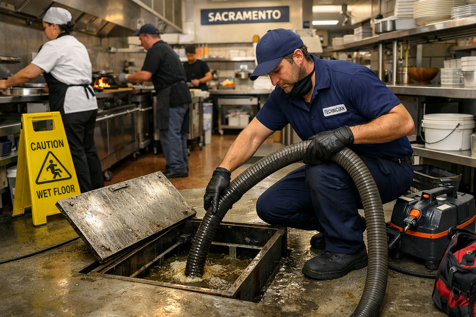 A plane flying over a city with skyscrapers in the background.
