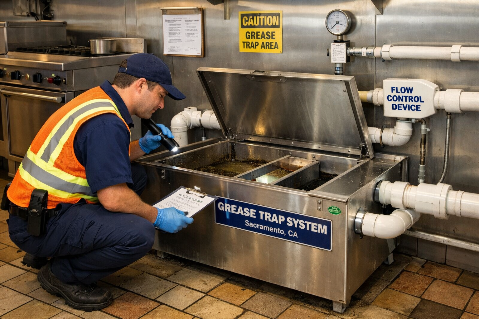 A plane flying over a city with skyscrapers in the background.