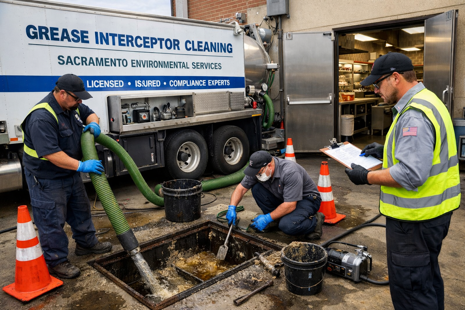 A plane flying over a city with skyscrapers in the background.